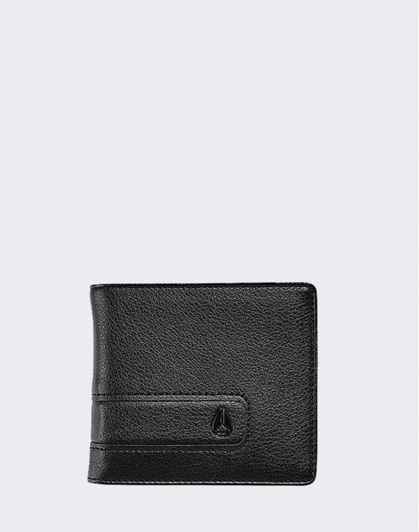 Nixon Showtime Bi-Fold ID Zip All Black