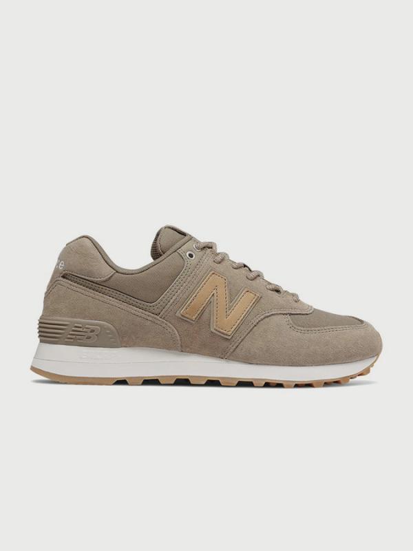 Boty New Balance WL574CLM Hnědá