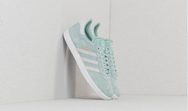 adidas Gazelle W Ash Green/ Ftw White/ Blue Tint