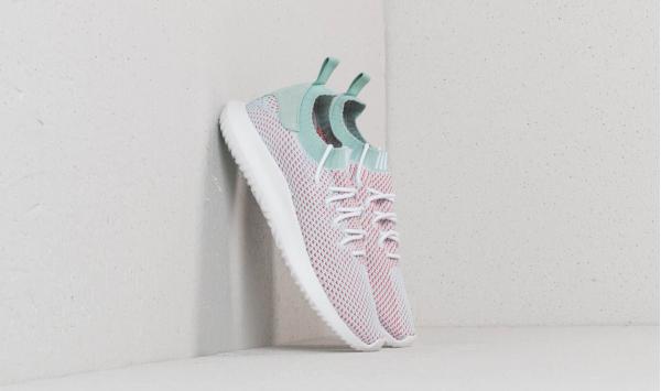 adidas Tubular Shadow Primeknit Ftw White/ Ash Green/ Trace Scarlet