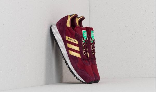adidas New York Maroon/ Core Burgundy/ Mate Gold