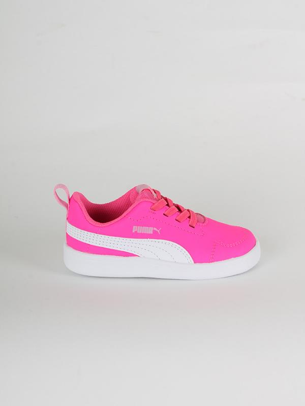 Boty Puma Courtflex Inf Růžová