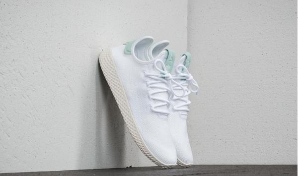 adidas Pharrell Williams Tennis HU J FtwWhite/ Ftw White/ AshGreen
