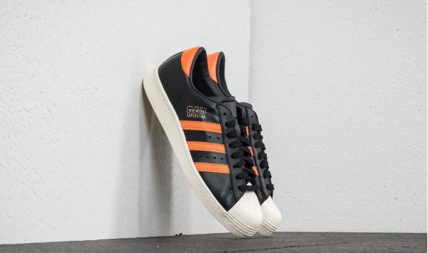 adidas Superstar OG Core Black/ Tra Orange/ Off White