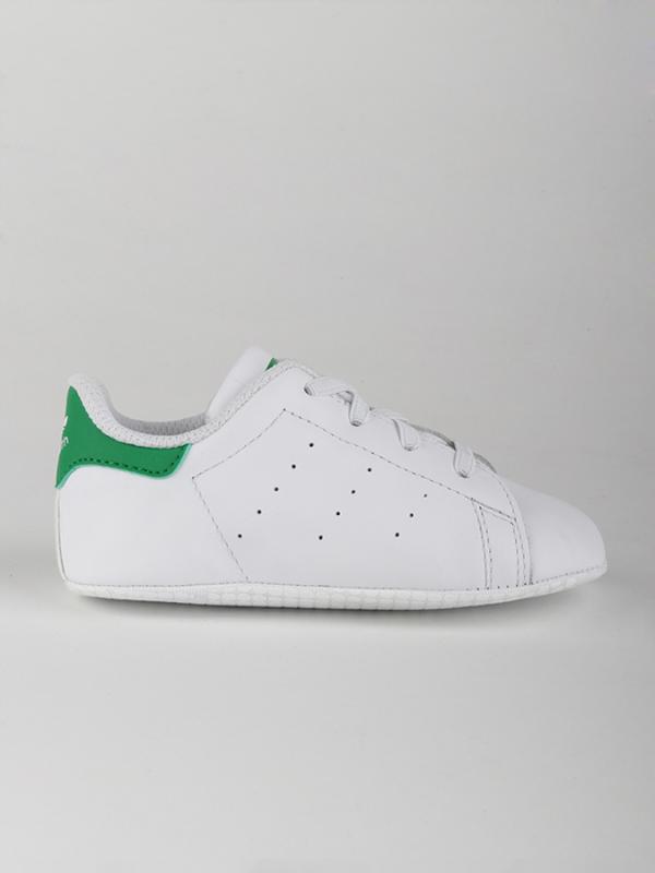 Boty adidas Originals Stan Smith Crib Bílá