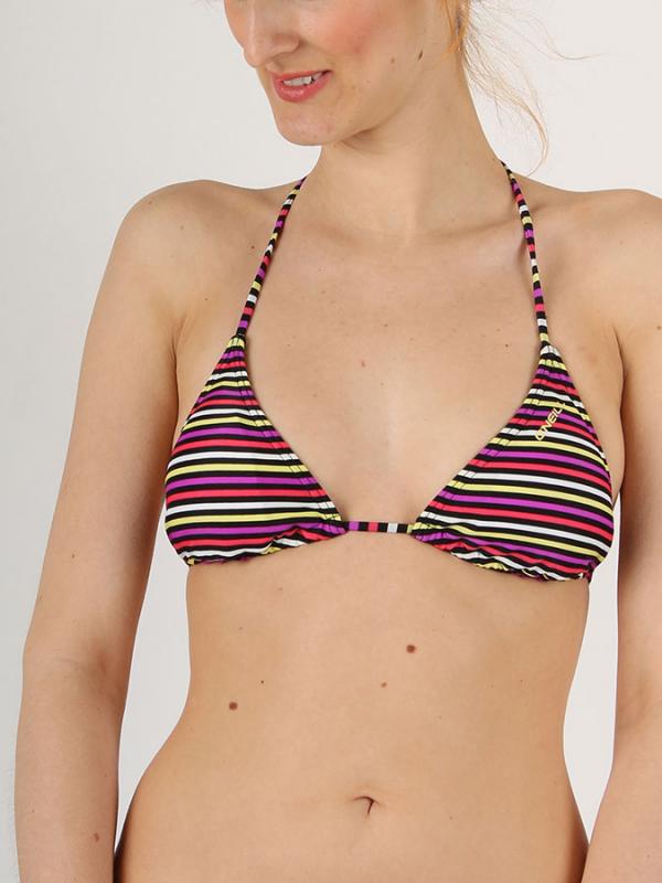 Top plavek O´Neill PW M&M PRINT TRIANGLE TOP Barevná