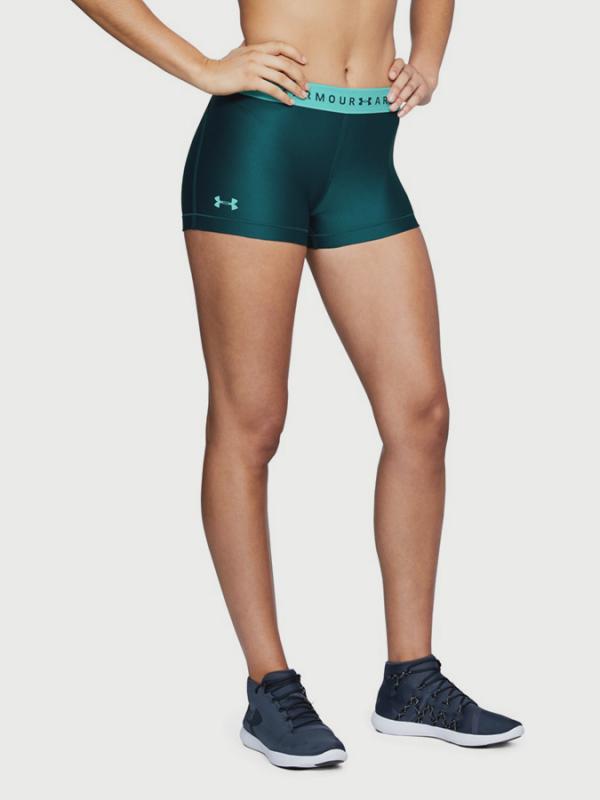 Kompresní šortky Under Armour Heatgear Shorty Zelená