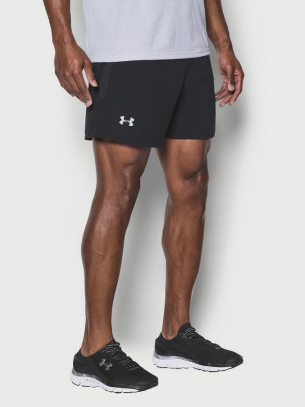 Kraťasy Under Armour Launch Sw 5\'\' Short Černá