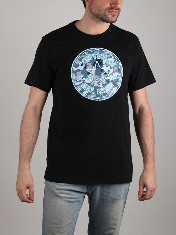 Tričko Converse Neon CP Camo Fill Tee Černá