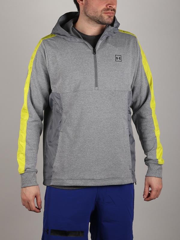 Mikina Under Armour Threadborne Terry Hoody Šedá