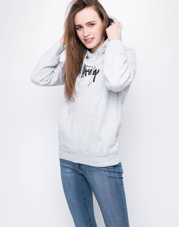 Stussy Stock Grey Heather L