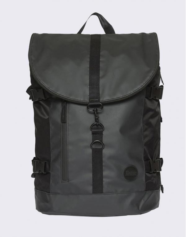 Enter Weekend Hiker Black Waterproof/Black Heavy Nylon/ Black leather