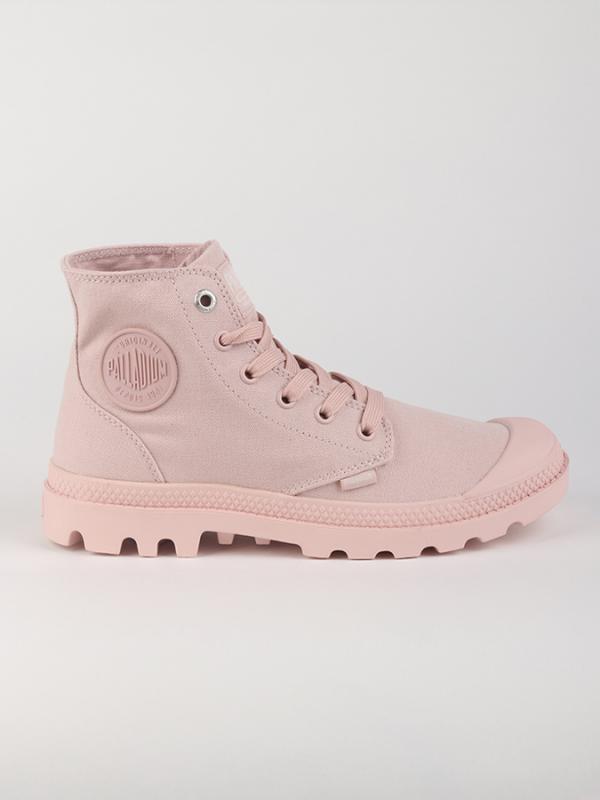 Boty Palladium Pampa Hi Mono U-Peach Whip Růžová
