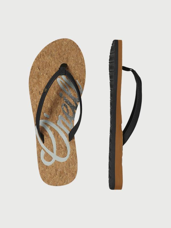 Žabky O´Neill Fw Logo Cork Flip Flops Hnědá