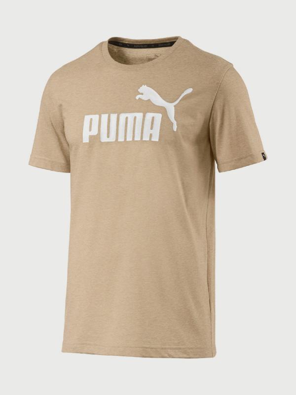 Tričko Puma ESS No.1 Heather Tee Béžová