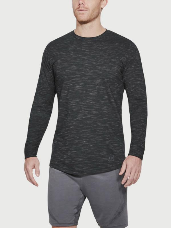 Tričko Under Armour Sportstyle LS Tee Černá