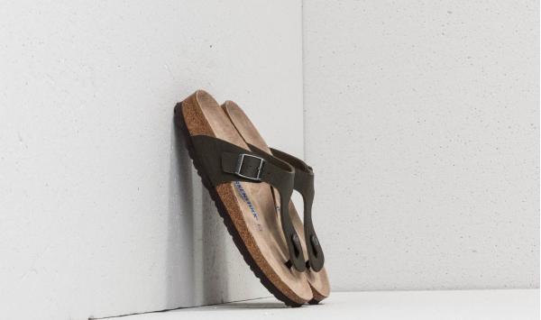 Birkenstock Gizeh BS Desert Soil Green
