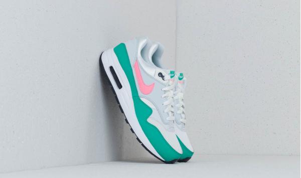 Nike Air Max 1 (GS) Summit White/ Sunset Pulse
