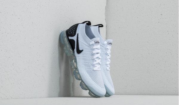 Nike Air Vapormax Flyknit 2 White/ Black-Black