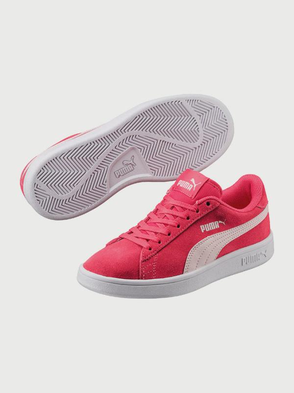 Boty Puma Smash v2 SD Jr Růžová