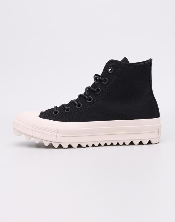 Converse Chuck Taylor All Star Lift Ripple Black/Black/Natural 39