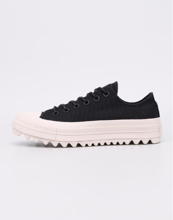 Converse Chuck Taylor All Star Lift Ripple Black/Black/Natural 40