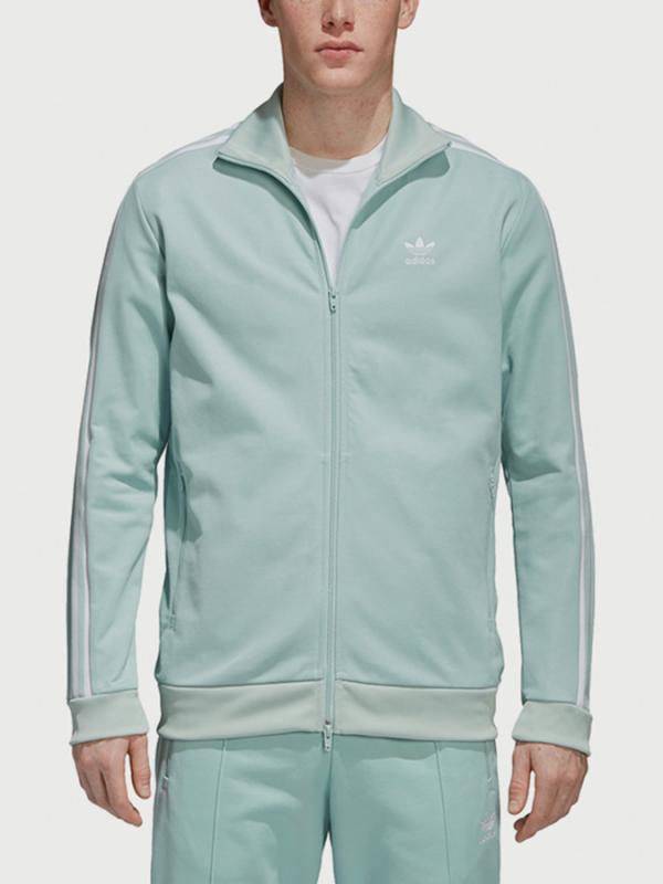 Mikina adidas Originals Beckenbauer Tt Zelená