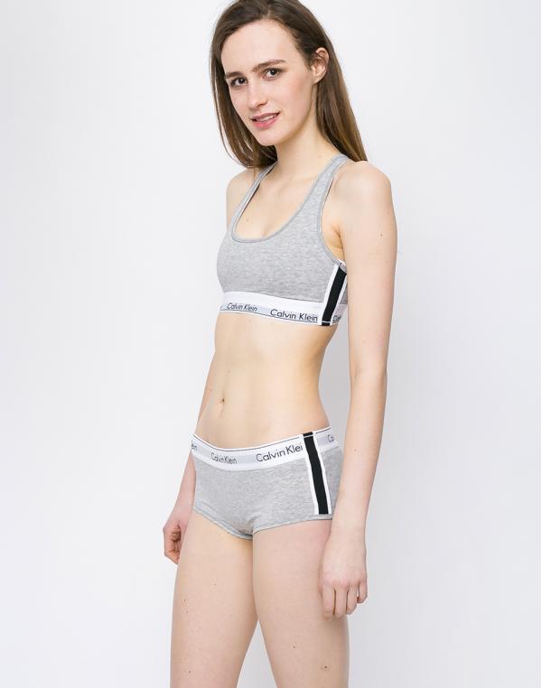 Calvin Klein UNLINED BRALETTE Grey Heather S