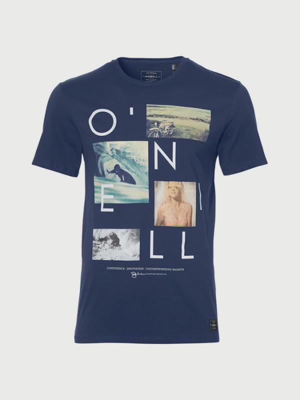 Tričko O´Neill Lm Neos T-Shirt Modrá