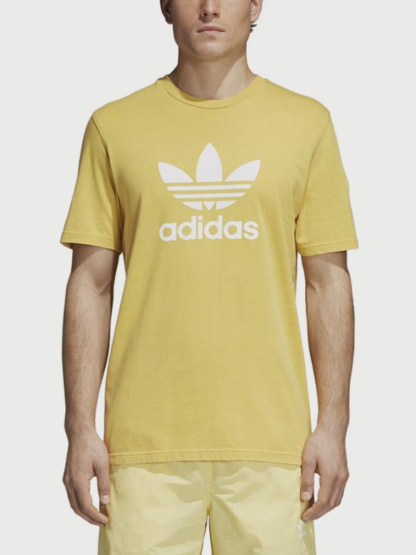 Tričko adidas Originals Trefoil T-Shirt Žlutá