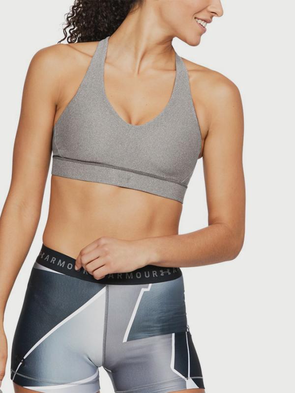Podprsenka Under Armour Balance Mid Heather Šedá