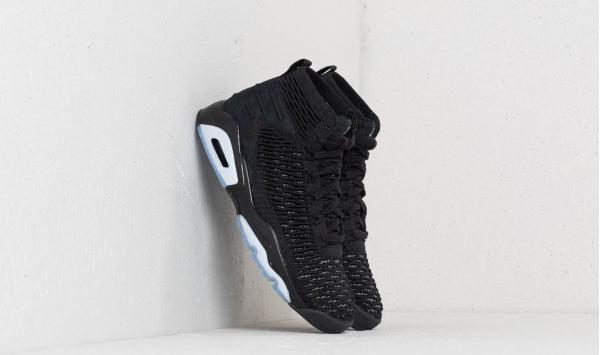 Jordan Flyknit Elevation 23 Black/ Black-Metallic Silver