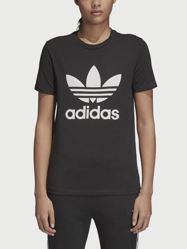 Tričko adidas Originals Trefoil Tee Černá