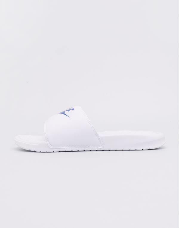 Nike Benassi JDI White/ Varsity Royal - White 40