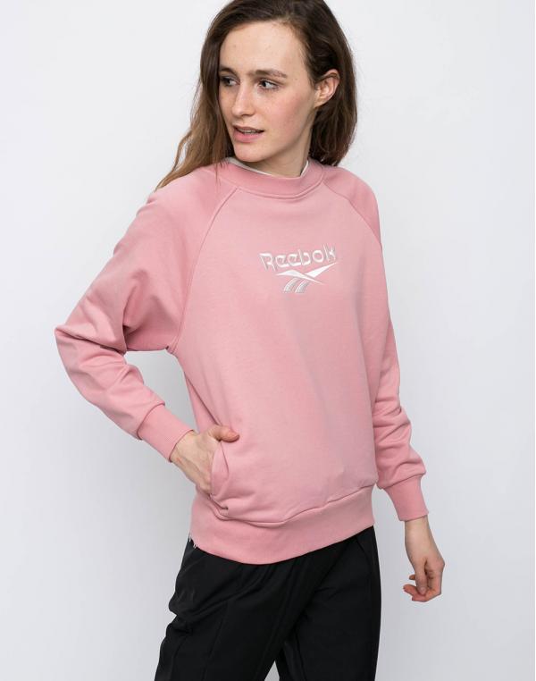 Reebok LF COTTON COVER UP CHALK PINK M