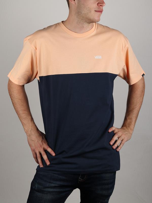 Tričko Vans Mn Colorblock Tee Dress Blues Barevná