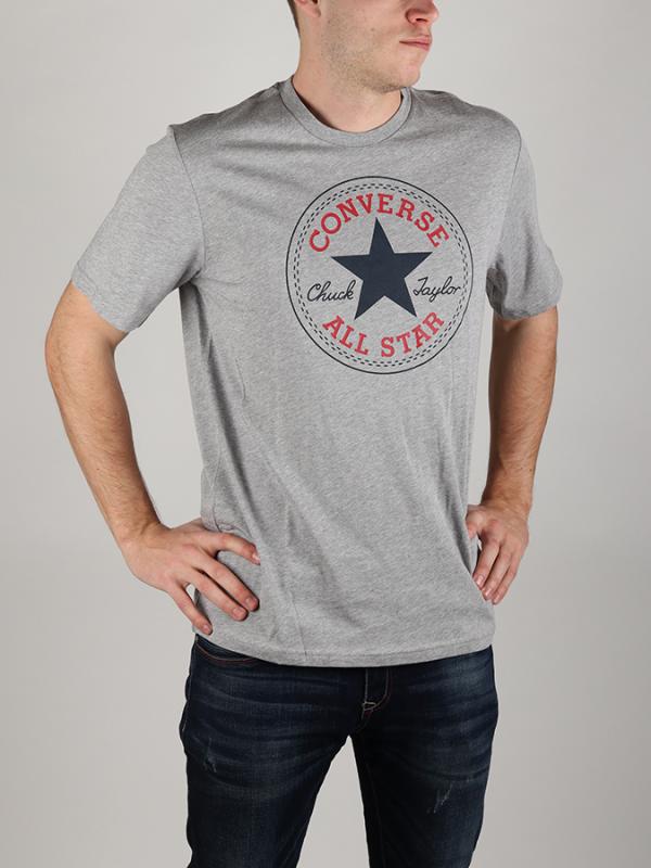 Tričko Converse Core Chuck Patch Tee Šedá