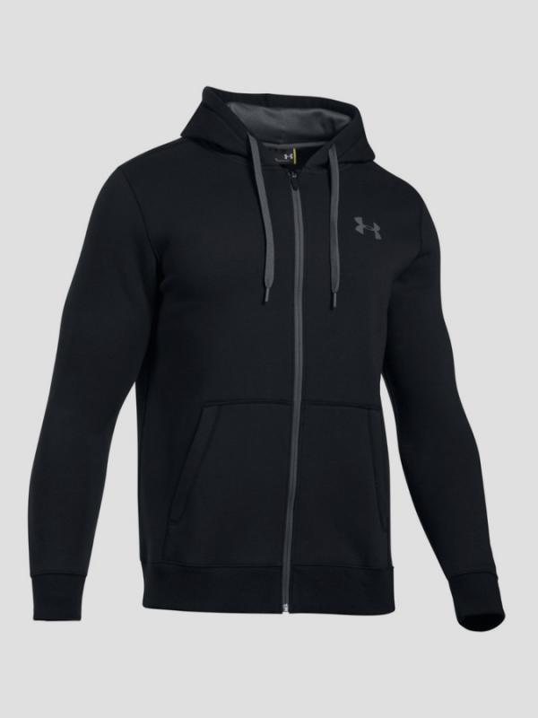 Mikina Under Armour Rival Fitted Full Zip Černá
