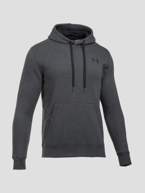 Mikina Under Armour Rival Fitted Pull Over Šedá