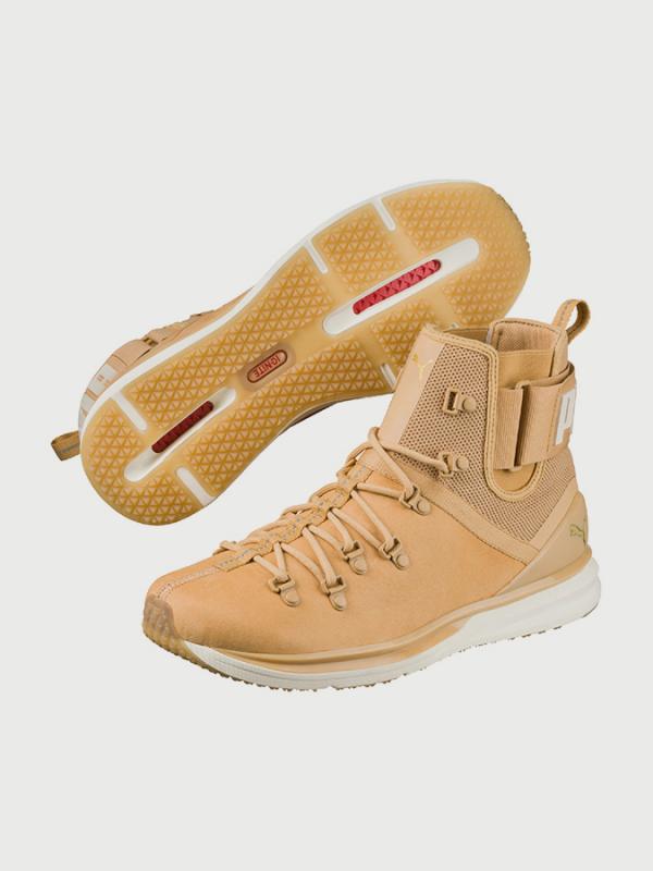 Boty Puma IGNITE Limitless Boot Leath Hnědá