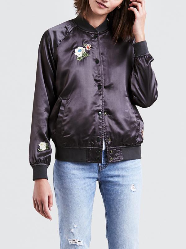 Bunda LEVI'S Kora Bomber Caviar Hnědá
