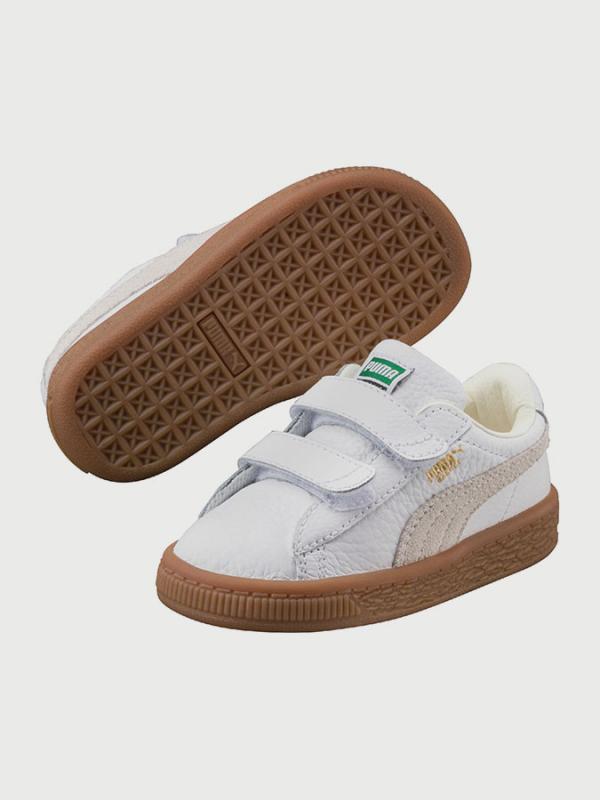 Boty Puma Basket Classic Gum Dlx V Inf Bílá