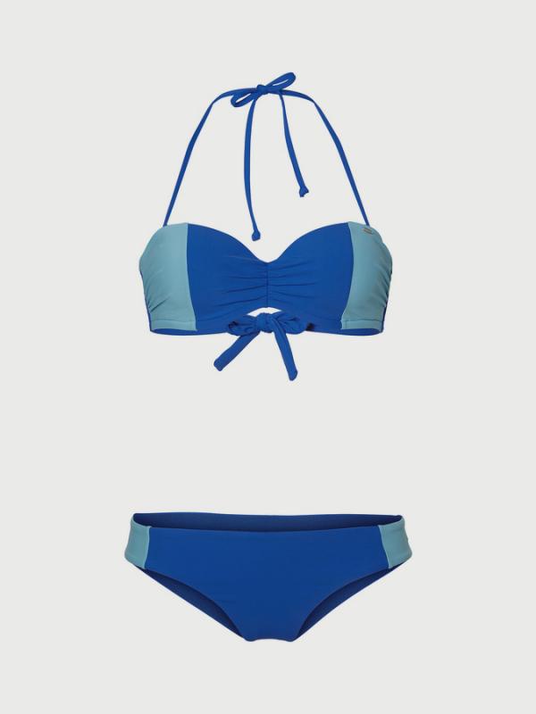 Bikiny O´Neill Pw Essentials Bandeau Wire Modrá