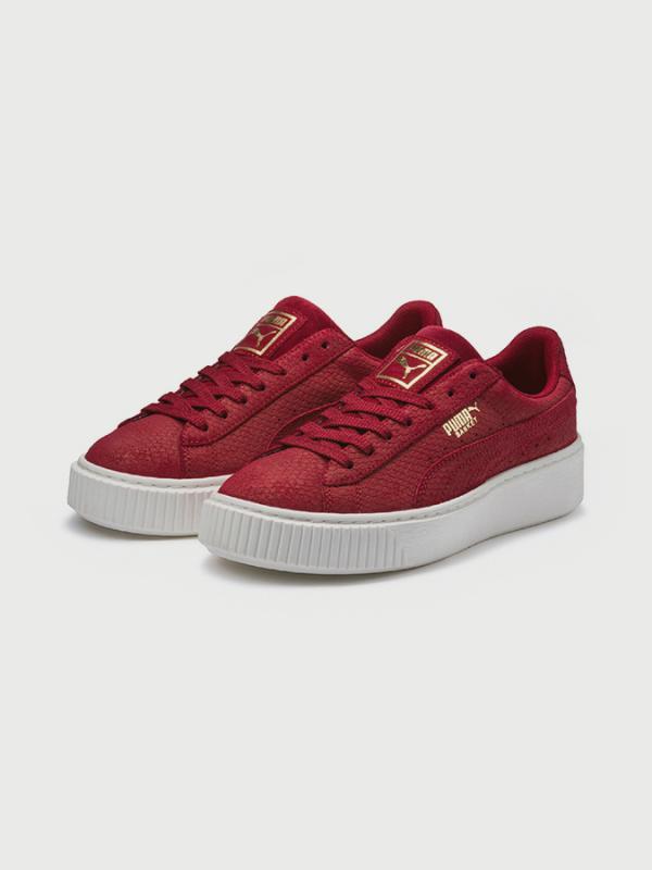Boty Puma Platform Euphoria Wn s Červená