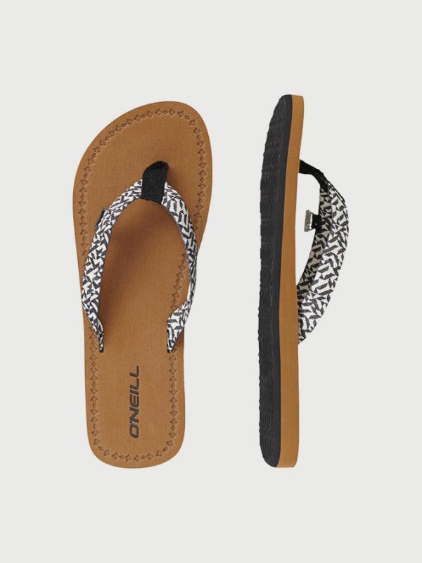 Žabky O´Neill Fw Woven Strap Flip Flops Hnědá