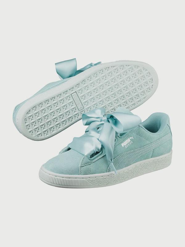 Boty Puma Suede Heart Pebble Wn s Modrá