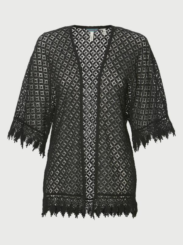 Kimono O´Neill Lw Lace Kimono Černá