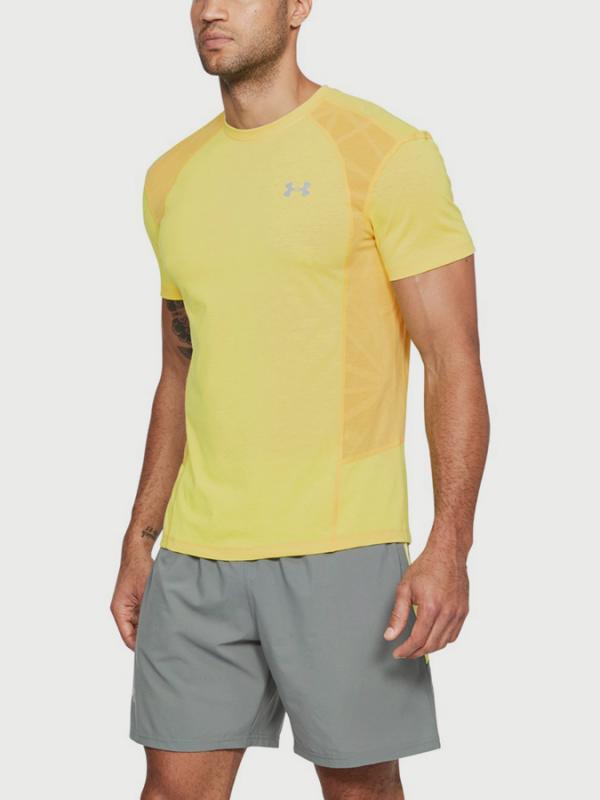 Tričko Under Armour Threadborne Swyft SS Tee Žlutá