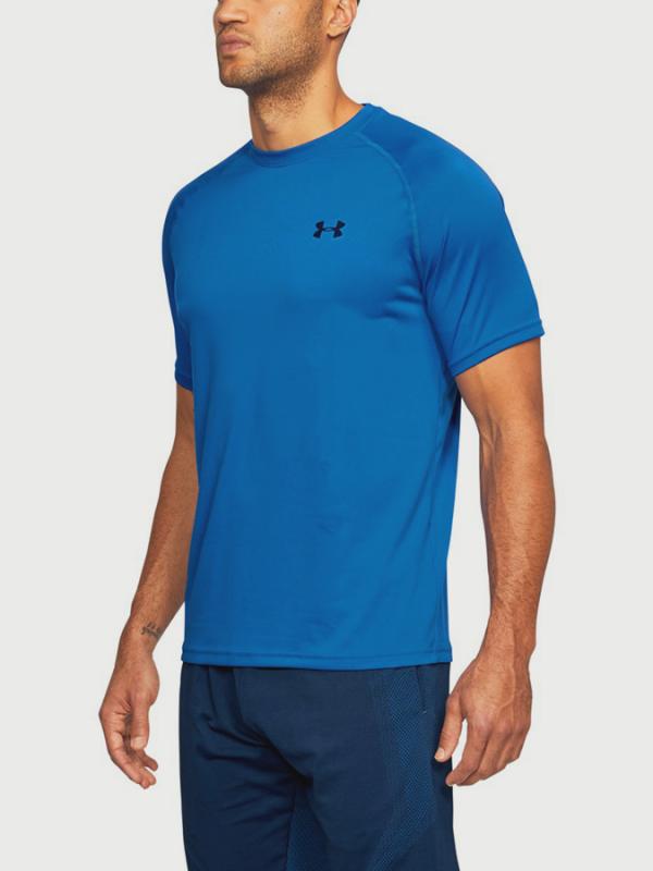 Tričko Under Armour Tech SS Tee Modrá