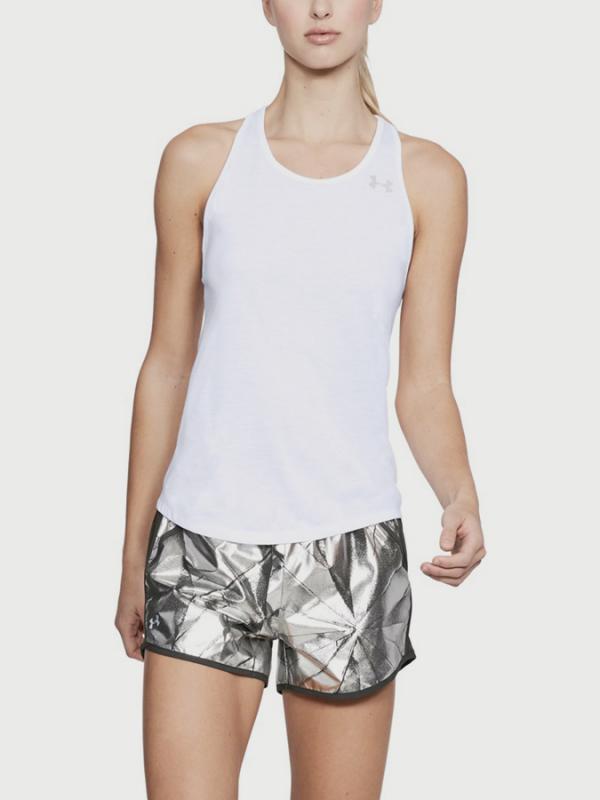 Tílko Under Armour Threadborne Swyft Racer Bílá